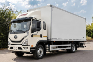 Фургон 37 м3 на шасси FAW Tiger 6G 12